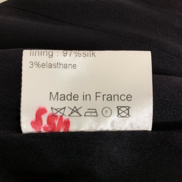 Andrew Gn Black Stretch Wool Sheath Dress - Picture 5 of 8